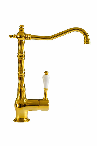 RocciArmatur RUSTİK TASARIM 360 DERECE DÖNER BORULU MUTFAK-EVİYE BATARYASI