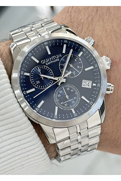 Quantum Orijinal 2 Yıl Garantili Fonksiyonları Aktif 10 Atm Su Geçirmez 46 Mm...