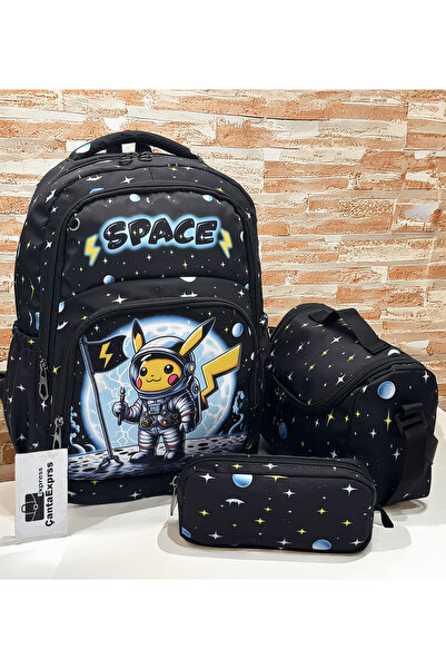 ÇantaExpress Çocuk İlk Okul Çantası 3'lü Set ilkokul Çantası Karakter Desenli...