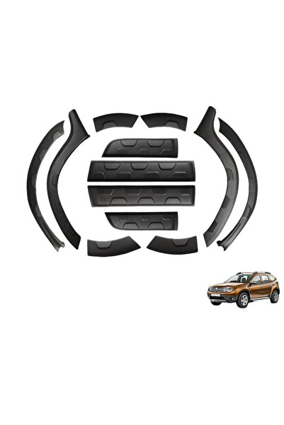 Niken AUTOGP Dacia duster dodik ve kapı koruma çamurluk kaplama plastik 2010 ...