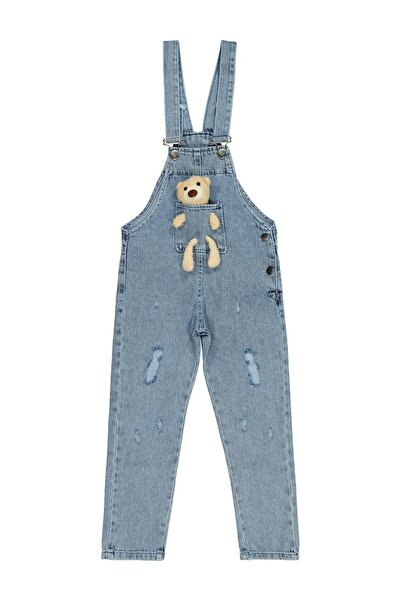 Civil Girls Salopette für Mädchen 6-9 Jahre Blau