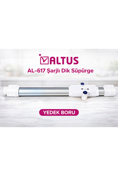 ÖZ BEYAZ EŞYA ALTUS-AL-617 Şarjlı Dik Süpürge KATLANIR BORU (OJİNAL Y.PARÇADIR)