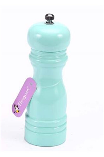Penguen مطحنة الفلفل الأسود والملح والتوابل الخشبية 1555 (فيروزي) مطحنة الفلف...