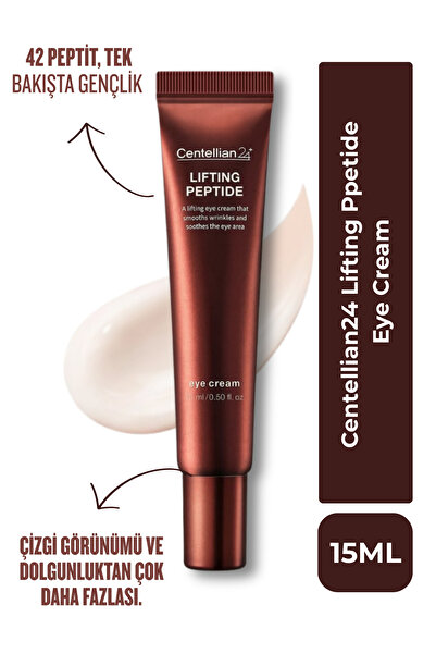 Centellian24 Lifting Peptide Eye Cream 15ml (42 ÇEŞİT PEPTİTLİ ULTRA NEMLENDİ...