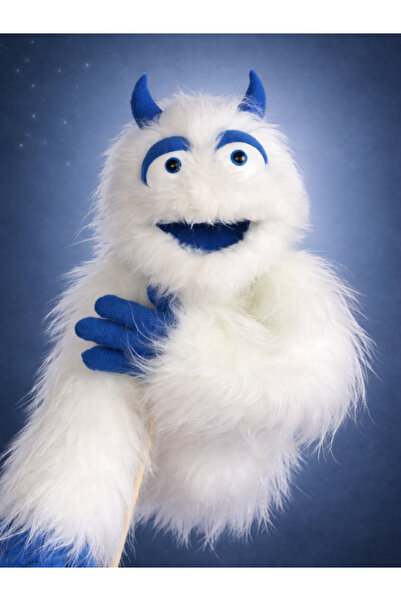 Trend Kukla Buzi El Yapımı Oynar Ağızlı Vantrolog Kukla | Profesyonel El Kukl...