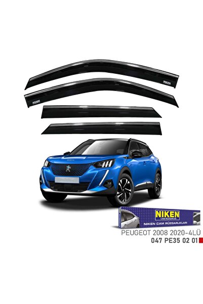 Niken Peugeot 2008 cam rüzgarlığı kromlu 2020+