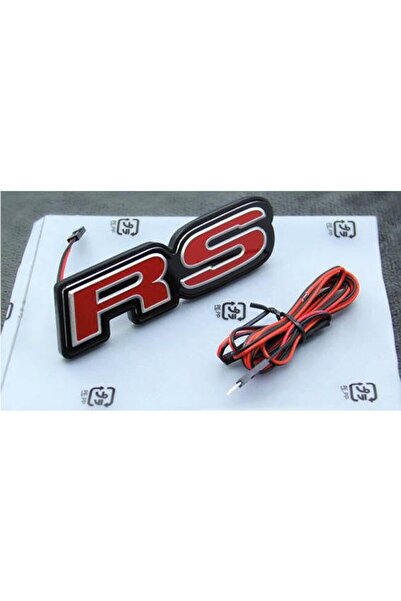 autogp Honda civic fc5 uyumlu rs logosu arması ışıklı 2016+