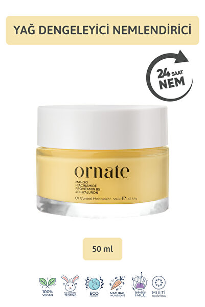 ORNATE Su Bazlı Nemlendirici Krem, Onarıcı, Karşıtı, Yağlı, Karma, Aşırı Yağl...