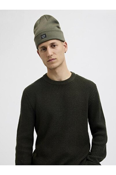 Jack & Jones Jack Jones Men's Knitted Beanie with Lettering 12092815