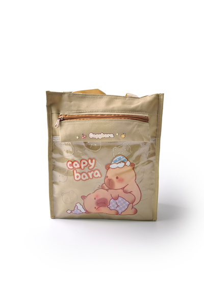 Ecrou Cute Cbr Figured Cloth Bag