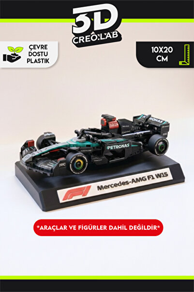 3Dcreo.lab Lego Formula 1 Speed Champions Teli Sergileme Standı