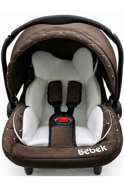 AB ANNE BEBEK Lüx Tay Tüyü Şönil Dolgu Pedli Kumaş Bebek Taşıma Ana Kucağı