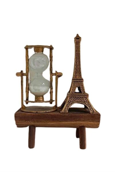 Kanonik Education هدية برج إيفل باريس، ساعة رملية ريترو إيفل للديكور