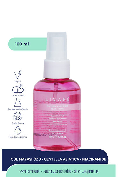 Licape Etkisi Arttırılmış Saf Gül Mayası Toniği 100ml