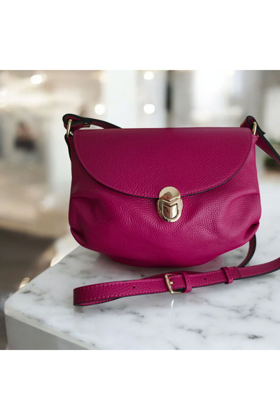 valentina victoria VALVİC HAKİKİ DERİ 3 BÖLMELİ YARIM AY TASARIMLI GENÇ KIZ P...