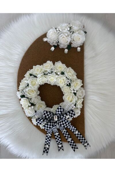 LICCIA Kapı Önü Süsü Ve Paspas (ELİNALÜXFLOWERS)