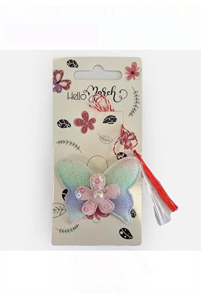 OEM March Butterfly Charm with Edge- 5 pcs