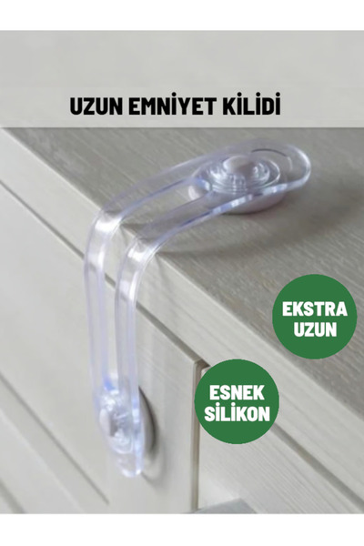 CocoVia Захисний замок для дитячої шафи та замок для холодильника Захисний за...