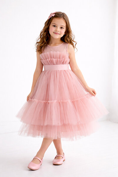 Melis Çocuk فستان سهرة بناتي فستان زفاف