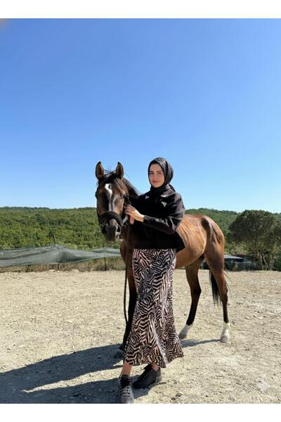 Moodbasic DESENLİ SCUBA ETEK