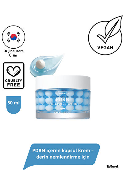 Medipeel Mooltox PDRN Hyal Drop Gel Cream 50 ml PDRN içeren kapsül krem – der...