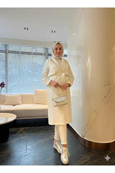Moodbasic TAŞ İŞLEMELİ ASTARSIZ CUPRA TRENCH