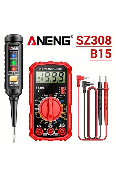 ANENG قلم اختبار متعدد القياسات SZ308(R)-B15، متوافق مع أجهزة القياس المتعددة...