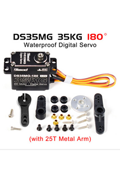 Choice ذراع معدني 35 كجم 180 9imod DS35MG 35 كجم سيرفو مقاوم للماء 180 درجة/2...