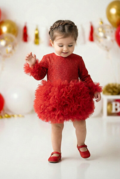 Baby Animals Kız Bebek Elbise Kız Çocuk Elbise Doğum Günü Parti Düğün Tütü Tü...