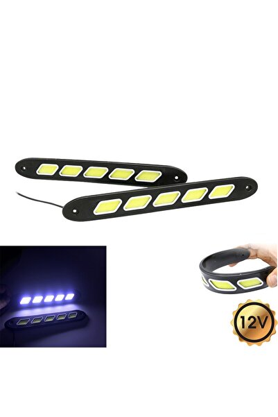 OTO H.İ.T. GÜNDÜZ LEDİ GÜNDÜZ FARI UNİVERSAL UYUMLU SU GEÇİRMEZ ELASTİK ESNEK...