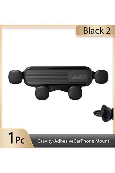 Choice حامل هاتف للسيارة أسود اللون، يُثبّت على فتحة التهوية، متوافق مع أجهزة...