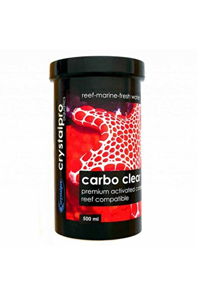 Crystalpro Carbo Clear 500ml - Akvaryumlar İçin Premium Kalite Aktif Karbon