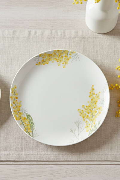 Rakle Mimosa Seramik 4'lü Servis Tabağı Seti 25,5 cm