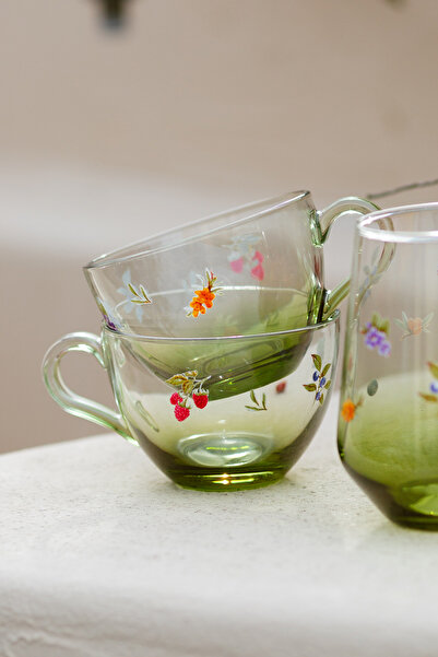 Rakle Jardin 2'li Çay Fincanı Seti 240 cc