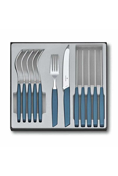 Victorinox ​ فيكتورينوكس 6.9096.11W2.12 طقم طاولة سويسري حديث باللون الأزرق، ...