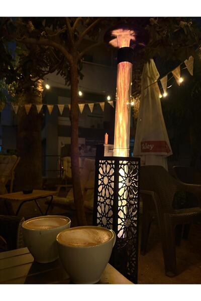 EFSA HOME PERFORJELİ 1.80CM PELET SOBA ROKET FÜZE TİP SOBA KAMP SOBASI OUTDOO...