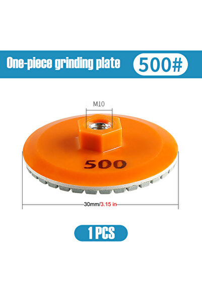 Choice قرص تلميع وتقليم بلاط السيراميك M10، 500 شبكة، قطعة واحدة، 80 مم، مناس...