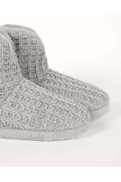 Chirpy Nıkos - Örgü Detaylı Kadın Panduf