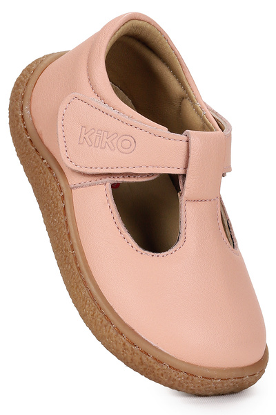 Kiko Kids Lija %100 Deri Günlük Kız Çocuk Babet Ayakkabı