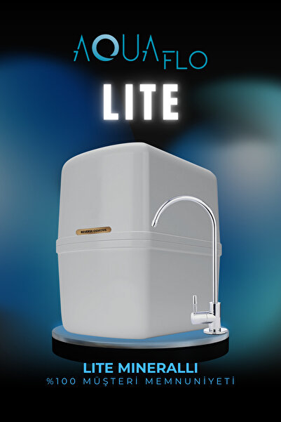 AQUAFLO Lite Mineralli Çelik Tanklı Su Arıtma Cihazı (SDNP13-M-S)
