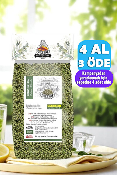 Organik Teyze Sevinç Teyze Limon Melisa, Oğul Otu, Nane Balsamı, Acem Otu, Li...