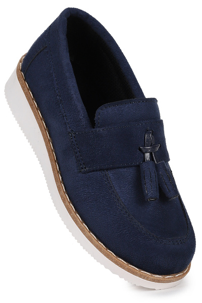 Kiko Kids Pantofi de circumcizie pentru băieți Cision Suede Bowtie
