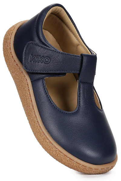 Kiko Kids Lija %100 Deri Günlük Kız Çocuk Babet Ayakkabı