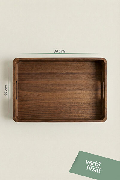 Varbifırsat Akasya Sunum Tepsisi 39 cm x 27 cm