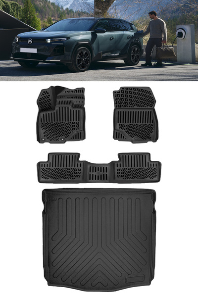 Rizline C5 Aircross 2025 Sonrası Elektrikli -1.6 Plug İn Hybrit Paspas ve Üst...