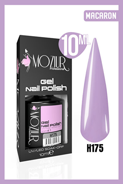 MOZIUR Kalıcı Oje Uv Led H175 (LİLA) 10ml