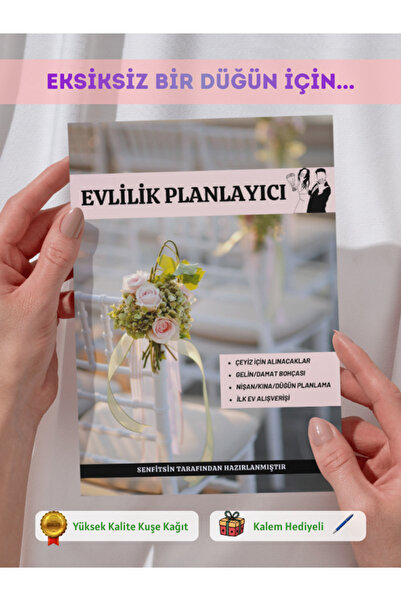 SENFİTSİN Evlilik Planlayıcı, İlk Ev Alışverişi, Çeyiz Defteri, Nişan/Kına/Dü...