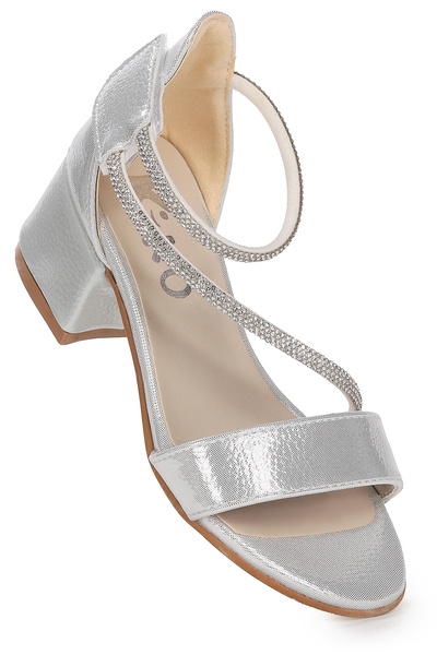 Kiko Kids Pisar Vakko Daily Girl's 4 cm Heeled Sandals Evening Dress Shoes