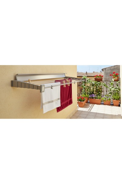 METALİ Genişletilebilir 80cm Çamaşır Askısı, Dayanıklı ve Pratik Kullanım