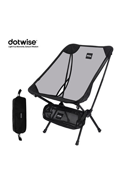 Choice كرسي مون المصنوع من خيوط شبكية سوداء، كرسي خارجي جيد التهوية، كرسي تخي...